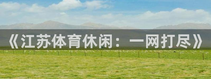 《江苏体育休闲：一网打尽》